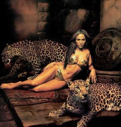 Голая Дженнифер Лопес фото 14