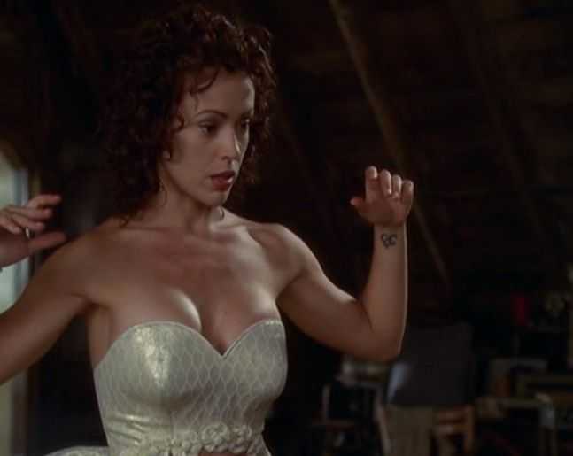 Голая Алиса Милано фото 6