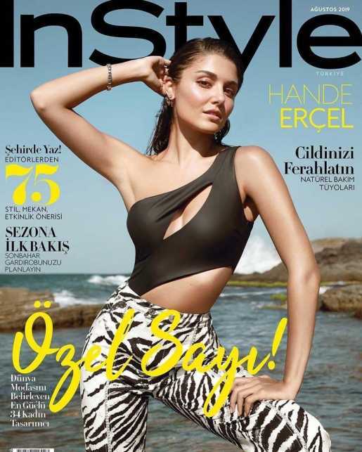 Голая Ханде Эрчел фото 34