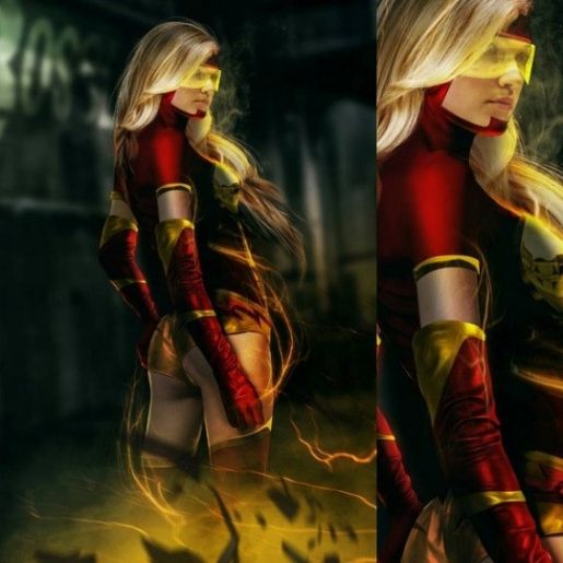 Голая Вайолетт Бин фото 3