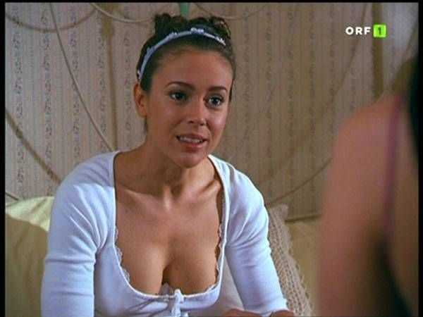 Голая Алиса Милано фото 8