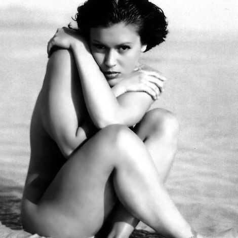 Голая Алиса Милано фото 23