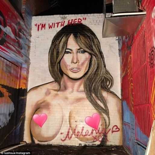 Голая Мелания Трамп фото 9