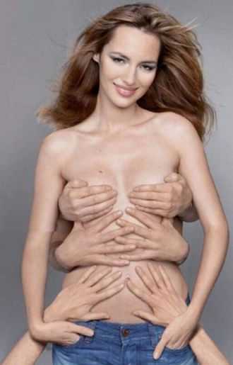 Голая Луиз Бургуан фото 1