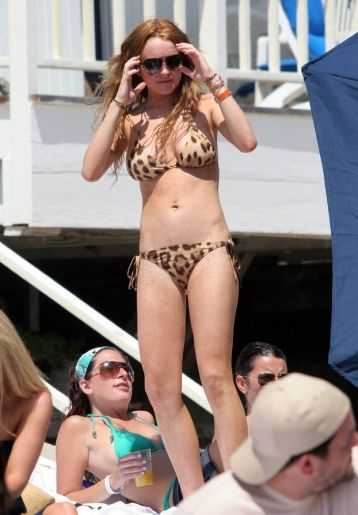 Голая Линдси Лохан фото 15