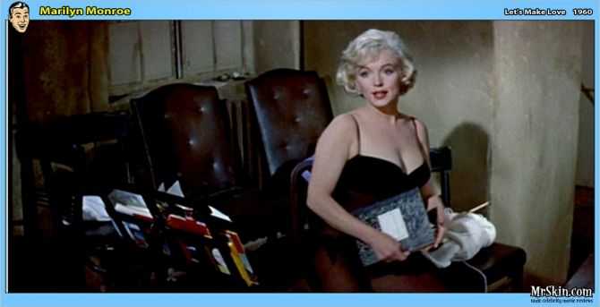 Голая Мерлин Монро фото 23