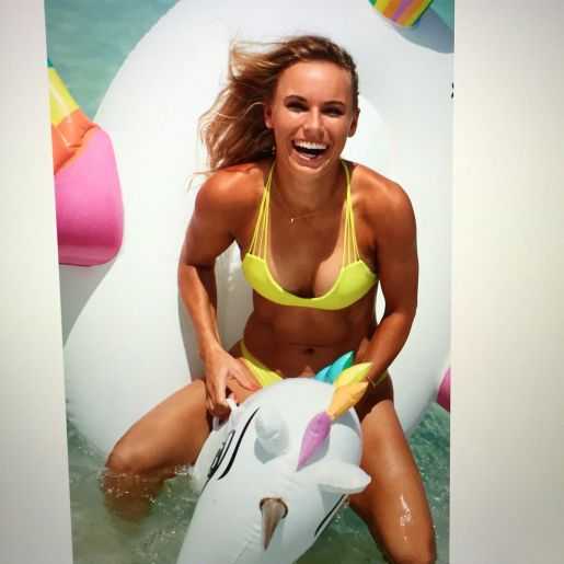 Голая Каролин Возняцки фото 23