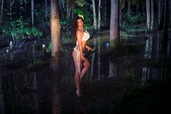 Голая Алина Крыжановская фото 5