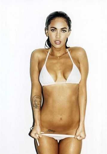 Голая Меган Фокс фото 2